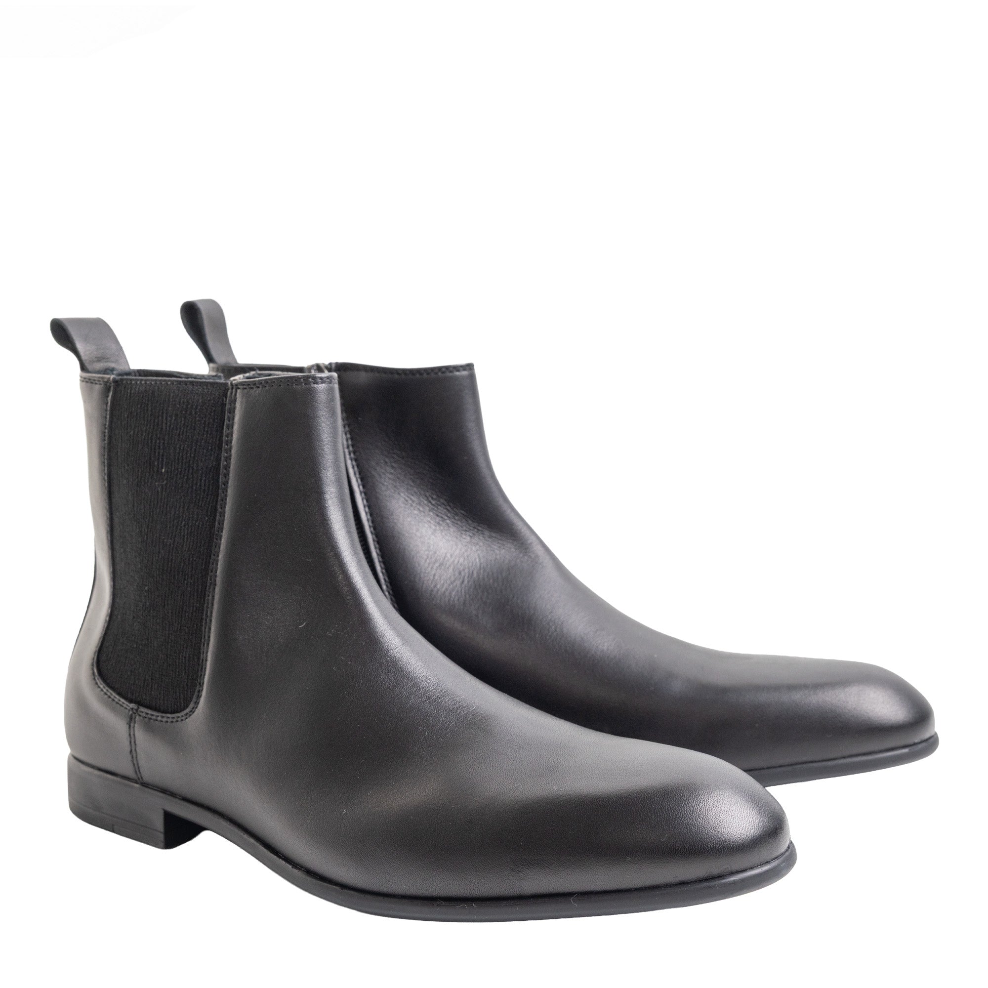 מגפון קלאסי+רוכסן-שחור