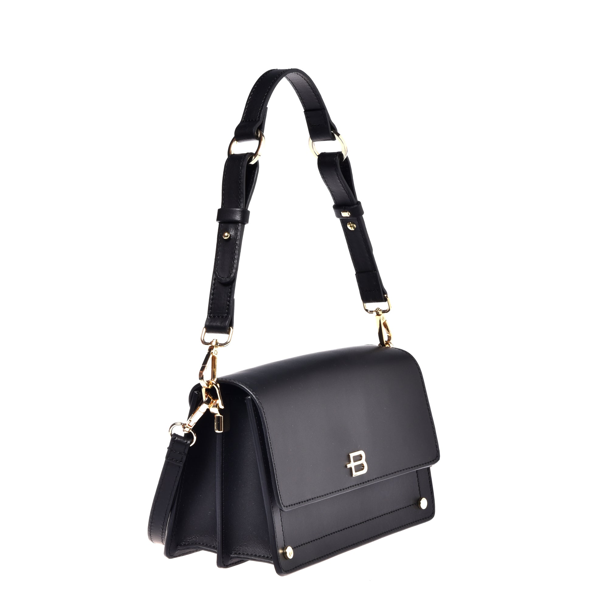 תיק קלאסי בינוני-שחור