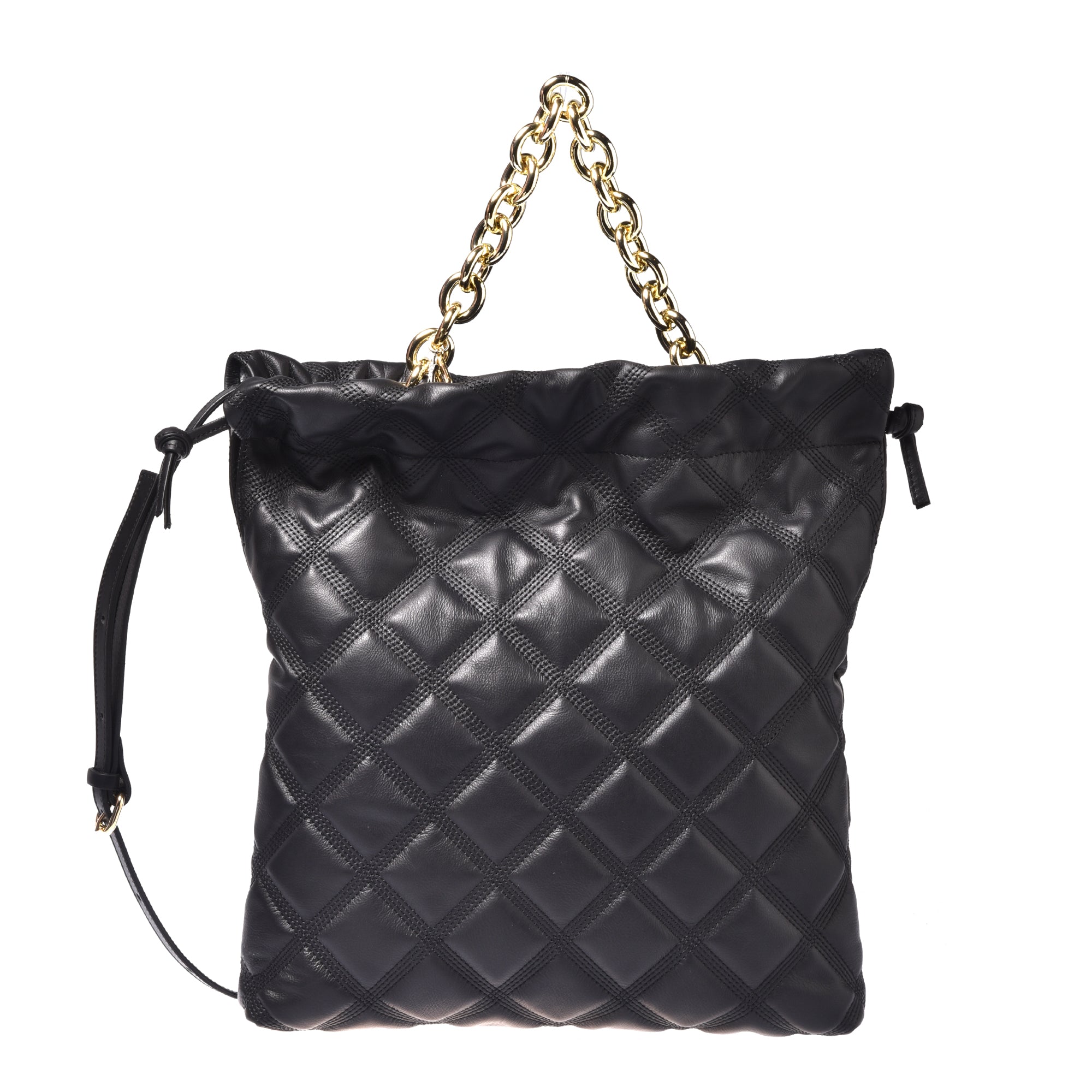 תיק קוילט קטן-שחור