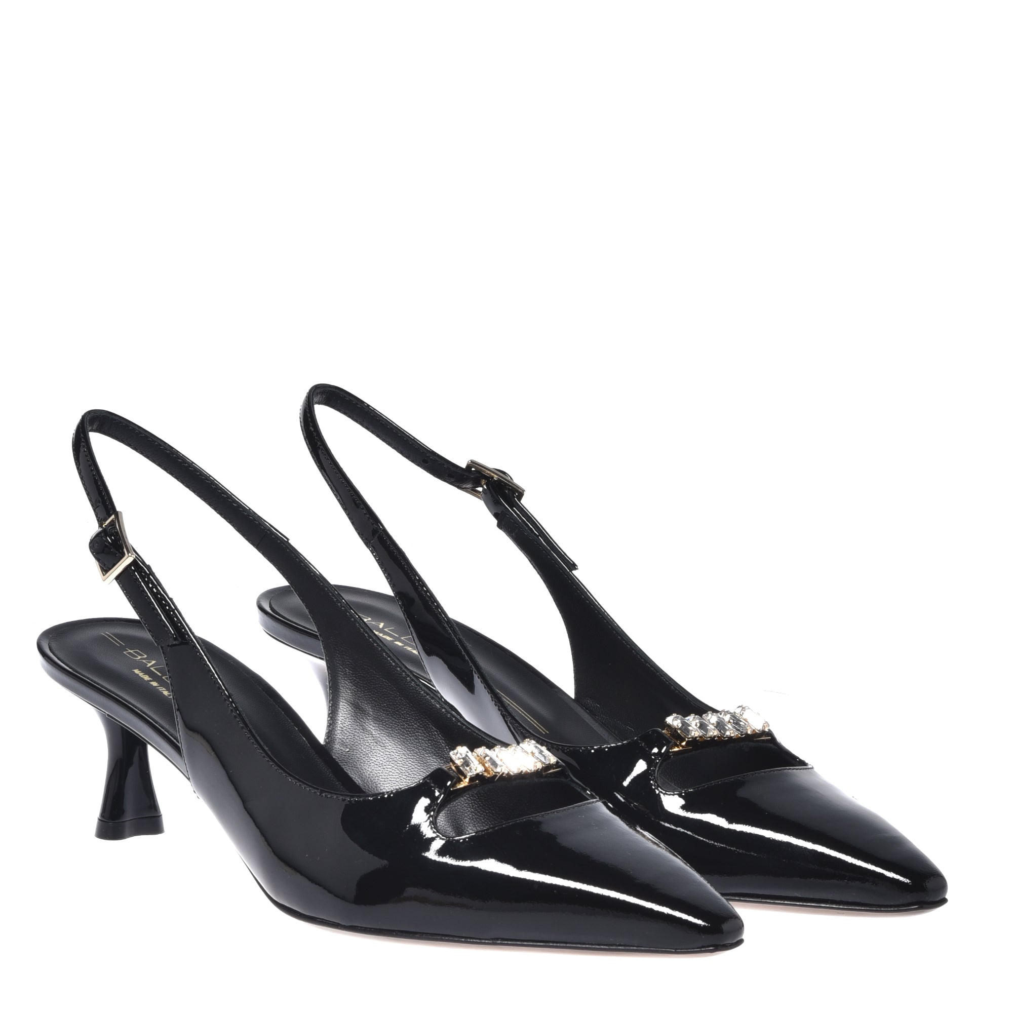 סלינג בק לאק+אבנים-שחור