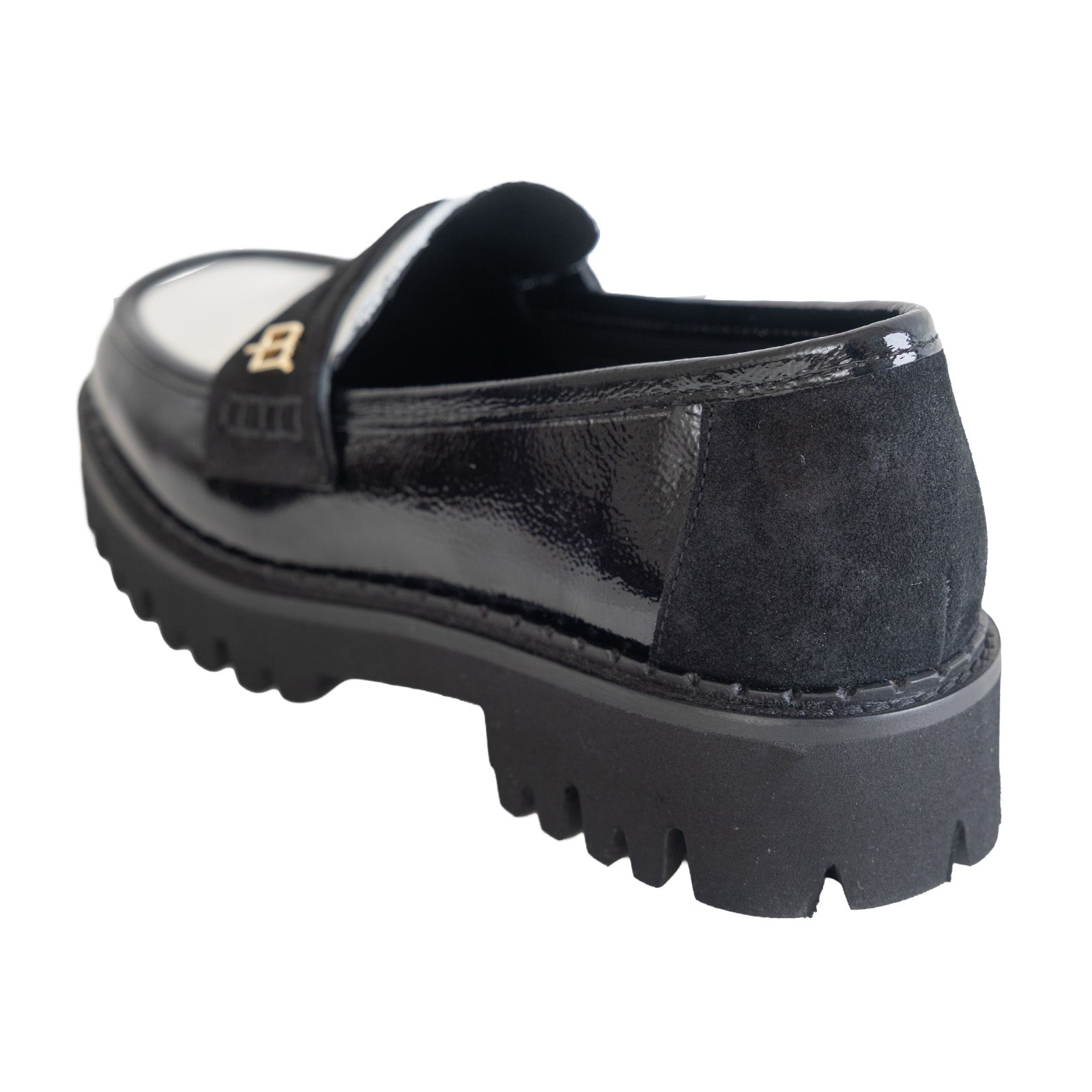 מוקסין לאק שחור/לבן